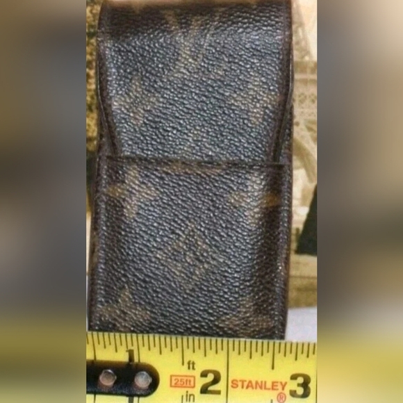 Vintage Louis Vuitton Monogram Etui Leather Assesory/Cigarette Tobacco Case (GUC - Picture 9 of 10